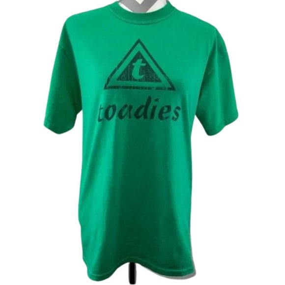 Toadies Green Logo Shirt - Picture 1 of 7